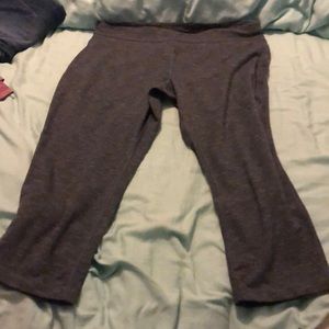 Tech Gear grey yoga capris